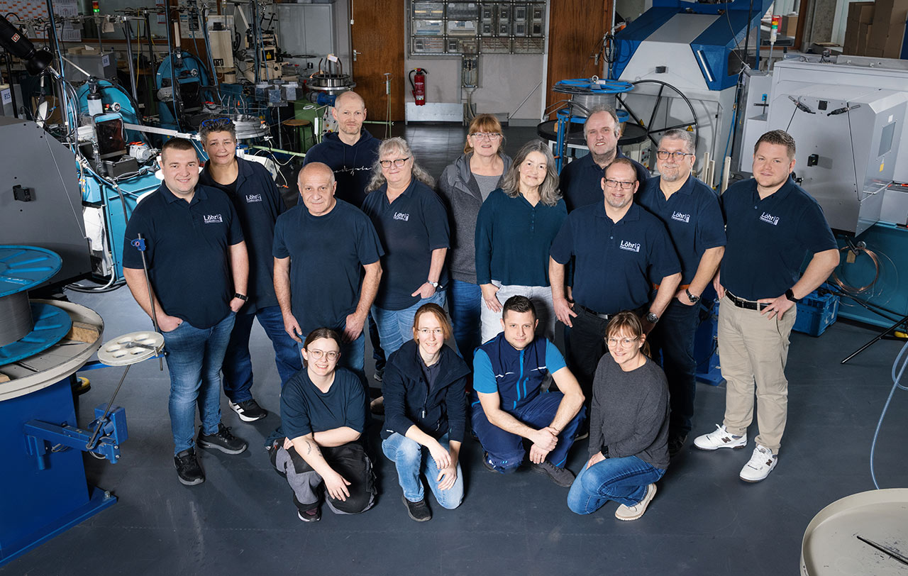 Gruppenbild der Firma Löhr