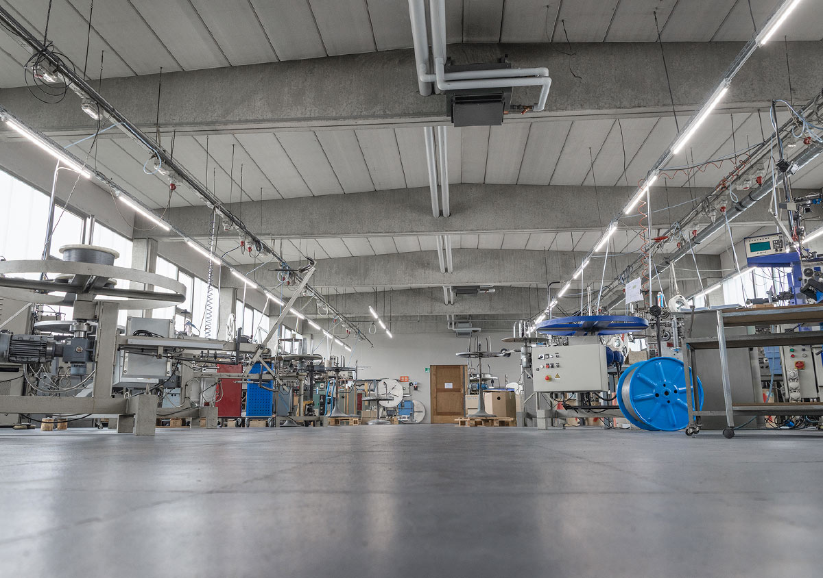 Produktionshalle der Firma Löhr
